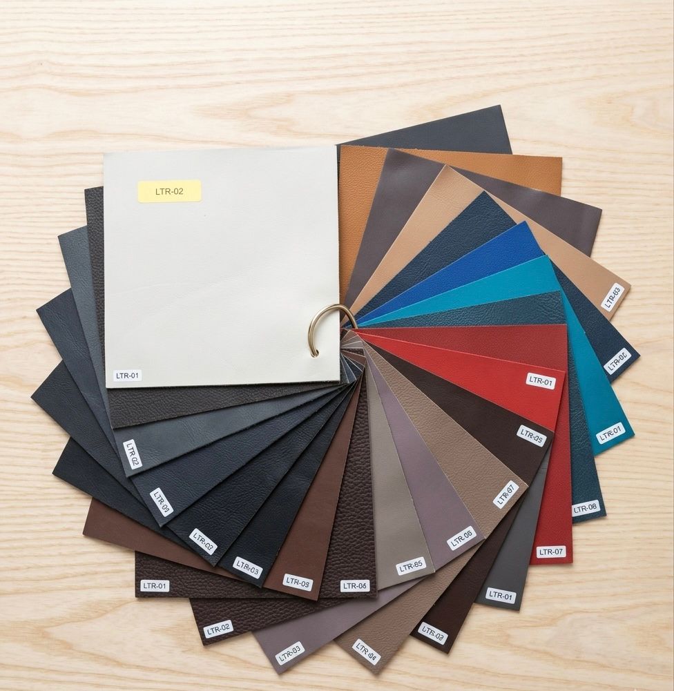 Muestrario de Tapicería Maxipiel — Colores de piel genuina Maxipiel León Guanajuato