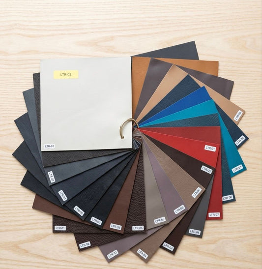 Muestrario de Tapicería Maxipiel — Colores de piel genuina Maxipiel León Guanajuato
