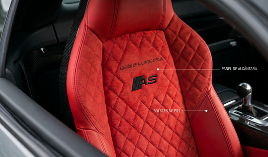 Alcantara Rojo — Piel Automotriz - maxipiel