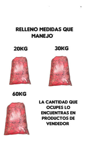 Relleno de Piel  Para Costales De Box Mma Karate - maxipiel