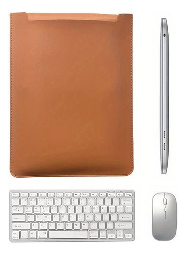 Funda Para Laptop Portátil, 15.6 In Hecha De Piel - maxipiel