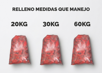 Relleno de Costal de Cuero — Saco de Box, MMA y Karate - maxipiel