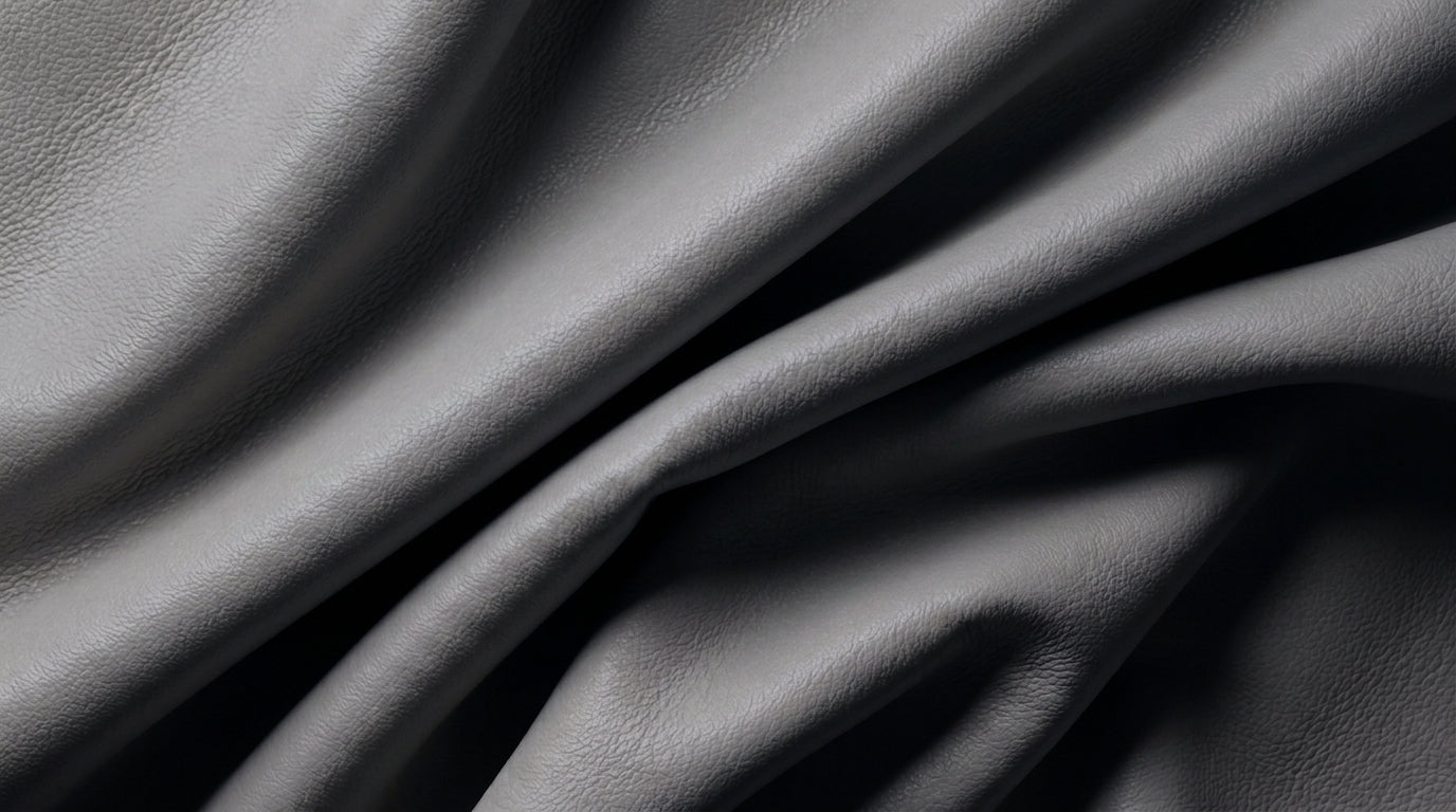 Cuero Top Grain Gris