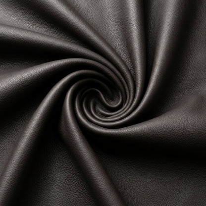 Cuero Top Grain Negro Semi-liso