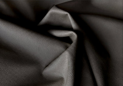 Cuero Top Grain Negro Semi-liso