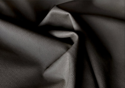 Cuero Top Grain Negro Semi-liso