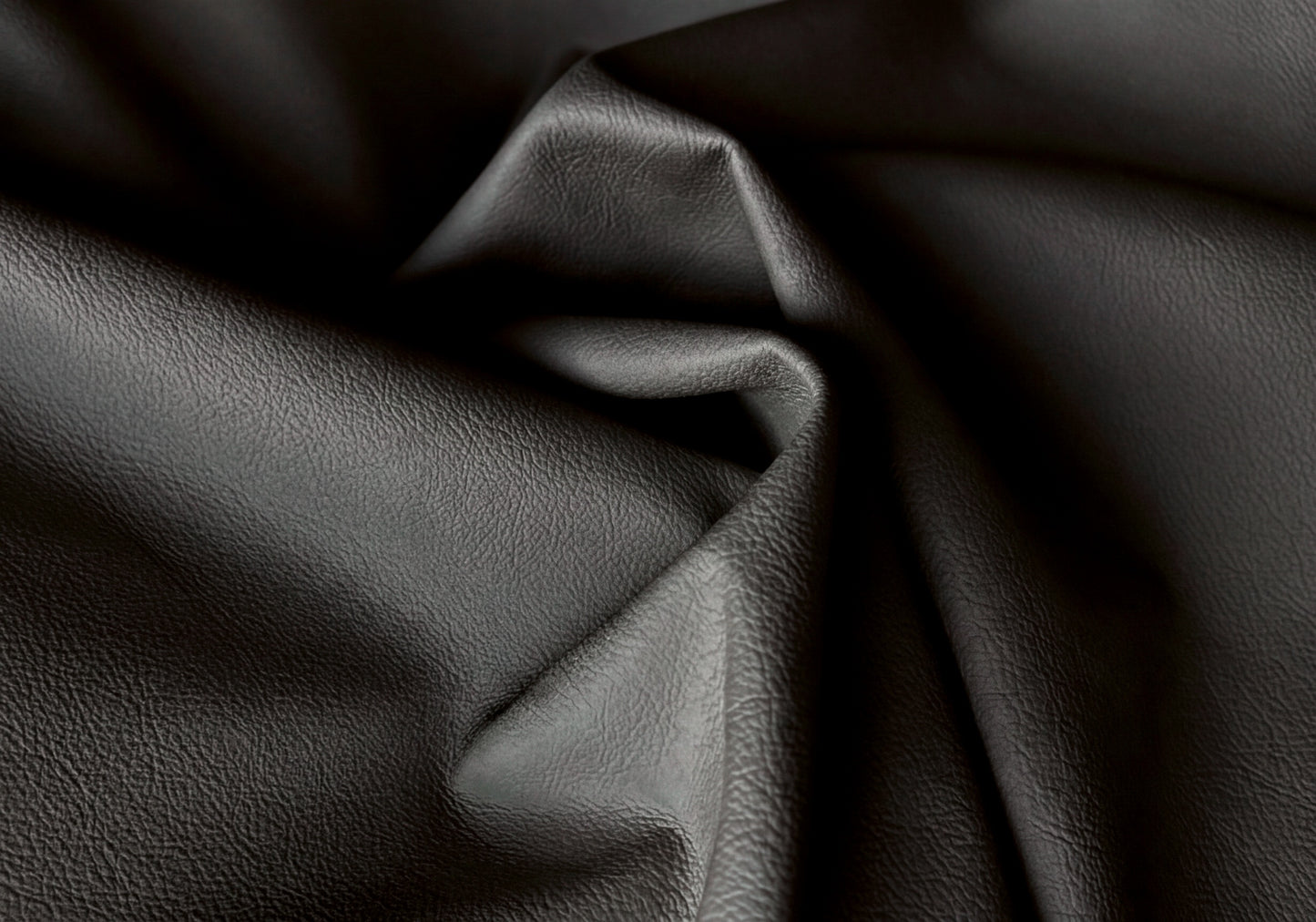 Cuero Top Grain Negro Fondo Azul
