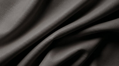 Cuero Top Grain Negro Fondo Azul
