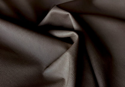 Cuero Top Grain Negro Grabado Italiano