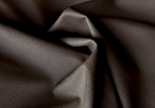 Cuero Top Grain Negro Grabado Italiano