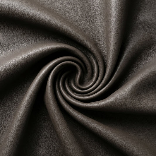 Cuero Top Grain Plateado Obscuro