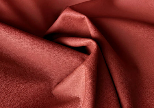 Cuero Top Grain Rojo Ferrari