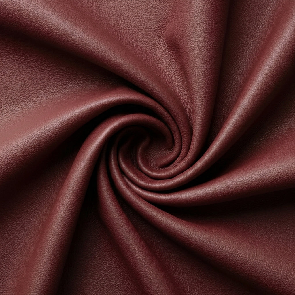 Cuero Top Grain Rojo Quemado